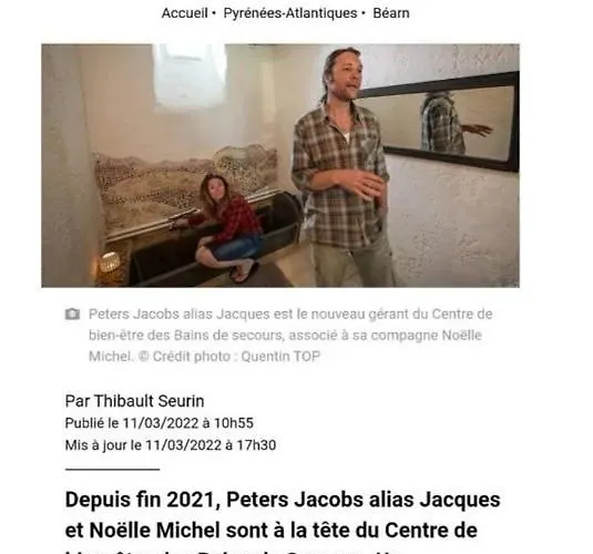 Bed & Breakfast Bains De Secours, D'hotes 3*